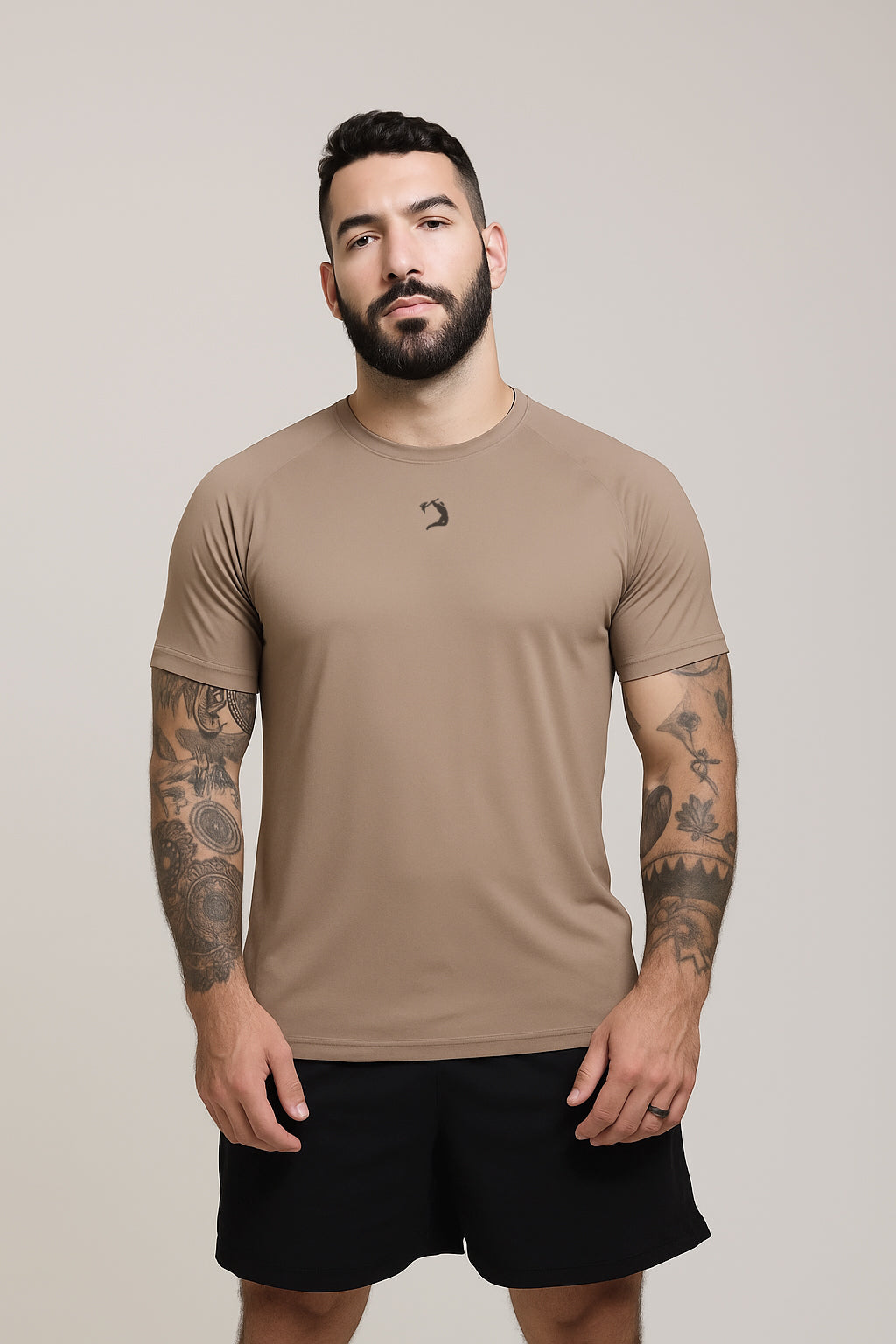 Camisa Poliamida Tech - CAQUI